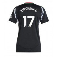 Maglie da calcio Arsenal Oleksandr Zinchenko #17 Seconda Maglia Femminile 2024-25 Manica Corta